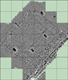 Thumbnail of Fort 16. Black and white, with grid lines.