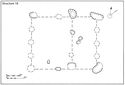 Thumbnail of 20.18 Plan of S18 in early phase 5.1, early to mid-12th century; it was divided into two chambers