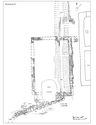 Thumbnail of 21.12 Plan of latrine block S27 in phase 5.3, early to mid-13th century. Its layout was designed to be compatible with that of S19 to the east. The south wall was cut by CF12, a replacement cesspit. The base of the garderobe chute from S19 can be seen top right on the plan, to the east of CF11