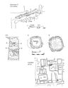 Thumbnail of 32.03 Plan of cut features with location plan associated with hall S17: CF3, CF4, and CF6; in Y8 garden: CF5. Plan A-A, CF5, shows the position of the horse head; plan B-B shows the position of the wooden structure within the well 
