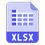 xlsx file format icon