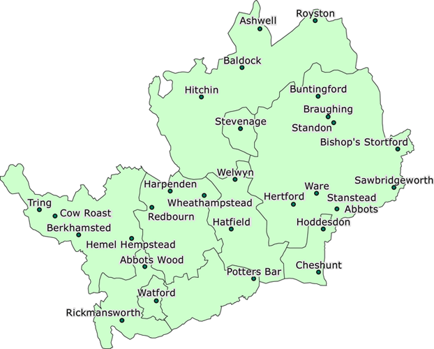 map of hertfordshire county Hertfordshire Eus Downloads map of hertfordshire county