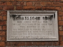 Thumbnail of St Chads Schoolroom used by the Empire Club to provide rest and refreshment for troops (Tipping Street/St Chad's Place, Weeping Cross, Stafford, Staffordshire). Inscription
