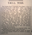 Thumbnail of Newspaper article concerning the YMCA in Church Lane (off the High Street, Tonbridge,  Kent).