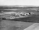 Thumbnail of Duxford from the west. Note the temporary Bessoneau hangars towards the middle left of the picture. IWM (Q 114046).