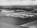 Thumbnail of RAF Duxford from the east - near where the M11 motorway is now. IWM (Q 114047).