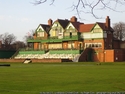 Thumbnail of Aigburth Cricket Ground Pavilion (Liverpool Sports and Social Club), Aigburth Road, Aigburth, Liverpool used as a military hospital. Front elevation.