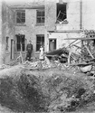 Thumbnail of Bomb damage at 33 Leslie Park Road, Croydon, sustained during the Zeppelin raid on the night of 13 - 14 October 1915. IWM (HO 26).