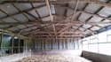 Thumbnail of Accommodation Hut, now located at West Deloraine Farm (Ettrick Valley, Selkirk, Scottish Borders). Interior view of roof trusses, facing east.