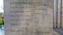 Thumbnail of Stobs Camp War Memorial, Stobs Camp (Stobs, Hawick). War Memorial panel, showing 1919 names.