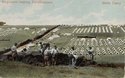 Thumbnail of Stobs Camp (Stobs, Hawick). Fortification Trench A. Picture taken facing NW. Sent on a postcard dated 1907.