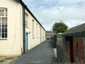 Thumbnail of Aberystwyth Drill Hall (Glyndwr Road, Llanbadarn Fawr, Aberystwyth, Ceredigion, Dyfed). Side elevation, south.