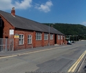 Thumbnail of Knighton Drill Hall (Bowling Green Lane, Knighton, Powys). Side elevation, Bowling Green Road.