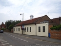 Thumbnail of Woodbridge Drill Hall (Quayside, Woodbridge, East Suffolk, Suffolk). Front and side elevation.