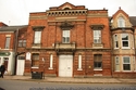 Thumbnail of Temperance Hall (Spital Terrace, Highfield, Gainsborough, West Lindsey, Lincolnshire). Built as Temperance Hall and taken over as a drill hall around 1909. Front elevation, Spital Terrace.
