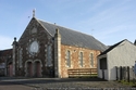 Thumbnail of Victoria Hall, later Cromarty Drill Hall (High Street, Cromarty, Highland, Ross and Cromarty). Front and side elevation, High Street.