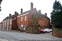 Thumbnail of Uttoxeter Drill Hall (High Street/Bradley Street, Uttoxeter, East Staffordshire, Staffordshire). Front and side elevation.