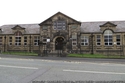 Thumbnail of Central Technical School Oswaldtwistle, later Oswaldtwistle School  (Union Road, Hyndburn, Lancashire). Union Road elevation.