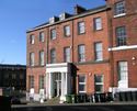 Thumbnail of Recruiting office, 37 and 38 Hanover Square (Hyde Park, Leeds, West Yorkshire). Front view.