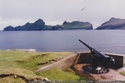 Thumbnail of Hirta -1 (Hirta Village Bay, St Kilda, Scotland). German submarine U-90 surfaced on 15 May 1918 firing shells to destroy the radio mast and resulting in associated damage to buildings in the settlement but no casualties.