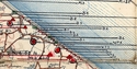 Thumbnail of Site of Rudram's Gap Permanent Point according to a military map of First World War defences in North Norfolk (Rudram's Gap, Walcott Road, Walcott, North Norfolk, Norfolk). Map, (c) J Hall.