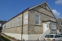 Thumbnail of Newquay Drill Hall (Crantock Street, Newquay, Cornwall). Front and side elevation.