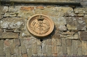 Thumbnail of Marazion Drill Hall (Turnpike Road, Marazion, Cornwall). Artillery motif.