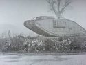 Thumbnail of Mark IV tank (memorial) presented to Rotherham and displayed on the Bandstand in Clifton Park, Doncaster Road, Rotherham, South Yorkshire.