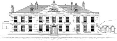 Reconstruction of the original 1790s Headquarters building