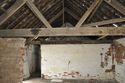 Thumbnail of Former southeast gable of Building C, later adapted as an intyernal wall following extension by Building E, looking SE