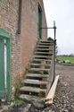 Thumbnail of Sandstone stair to granary of Building D, looking W