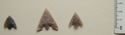 Thumbnail of Close-up of barbed and tanged arrowheads (Fig 134.jpg: Row 4)
