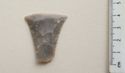Thumbnail of Close-up of tranchet type arrowhead (obverse) (Fig 84.jpg: Row 3)