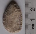 Thumbnail of Askwith Moor, Pickett's Beck Slack: leaf-shaped arrowhead (calcined)
