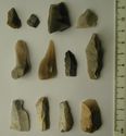 Thumbnail of Wolf Stone Slack, E of Great Nick: assorted pieces (some worked) (obverse)