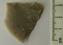 Thumbnail of Wolf Stone Slack, E of Great Nick: tranchet arrowhead (reverse)