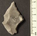 Thumbnail of Conistone Moor, below Black Edge: tranchet arrowhead (notched scraper)