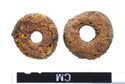 Thumbnail of 2  of 4 annular form amber beads from deposit 1052