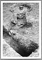 Thumbnail of Mancetter Broadclose site photo (B&W) - kiln 16 image M196 