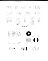 Thumbnail of Mancetter publication drawings - glass finds sheet 2 