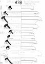 Thumbnail of Mancetter-Hartshill working drawings - mortaria form series A38 page 1 