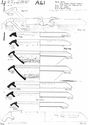 Thumbnail of Mancetter-Hartshill working drawings - mortaria form series A41 page 1 