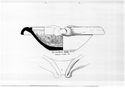 Thumbnail of Mancetter-Hartshill working drawings - mortaria spout type 1E 