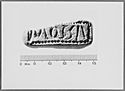 Thumbnail of Mancetter-Hartshill mortaria stamp die (potter 24) - photo 2 