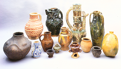 Thirteen centuries of pottery, from the 5th to the 17th centuries A.D.