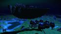 Thumbnail of Floating base and island, night