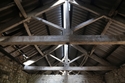 Thumbnail of Detail of two roof trusses