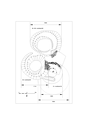 Area B, showing plans of Structures B1-3
as extrapolated from excavations and
surface indications. 