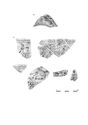 Thumbnail of Figure 9.11: decorated samian vessels (Lezoux) Cat. nos 80–81.