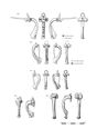 Thumbnail of Figure 11.2: small finds Cat. nos 1029–1033.